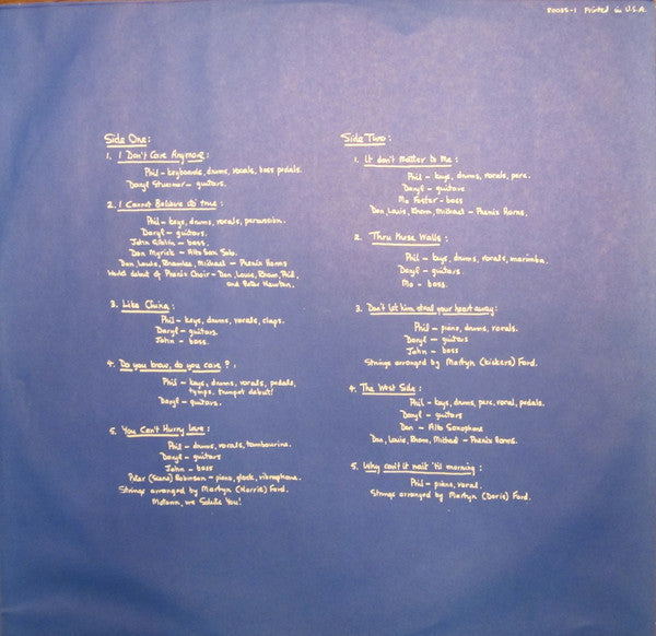 Phil Collins - Hello, I Must Be Going! - LP