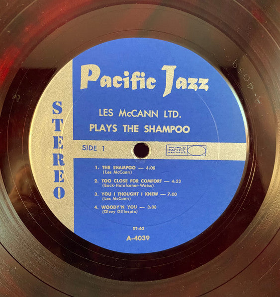 Les McCann Ltd. - Plays The Shampoo At The Village Gate - LP