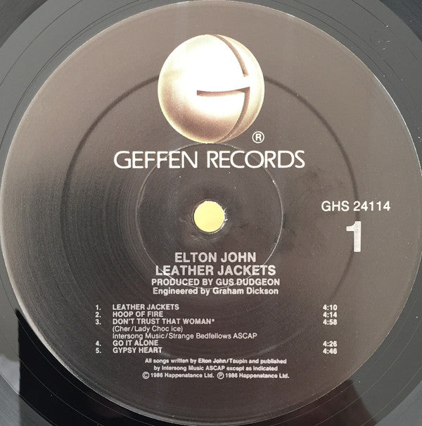 Elton John - Leather Jackets - LP