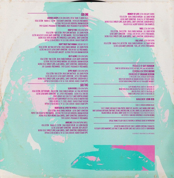 Elton John - Leather Jackets - LP