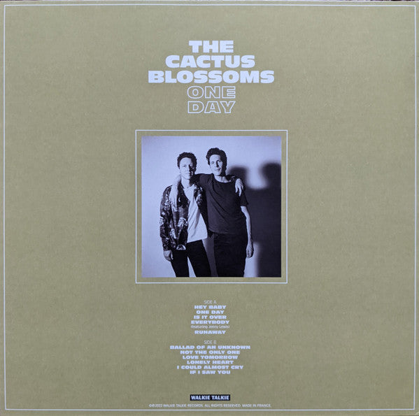The Cactus Blossoms - One Day - LP