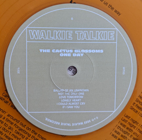 The Cactus Blossoms - One Day - LP