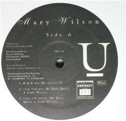 Mary Wilson - U ( U.S Mixes) - LP