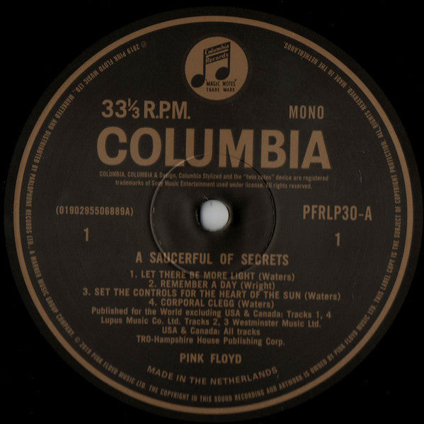 Pink Floyd - A Saucerful Of Secrets - LP