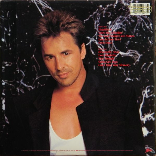 Don Johnson - Heartbeat - LP