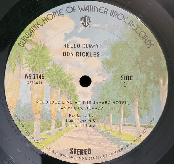 Don Rickles - Hello Dummy! - LP