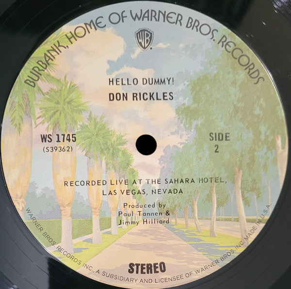 Don Rickles - Hello Dummy! - LP