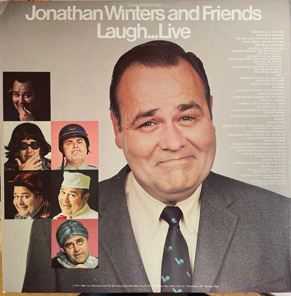Jonathan Winters - Jonathan Winters And Friends Laugh...Live - LP