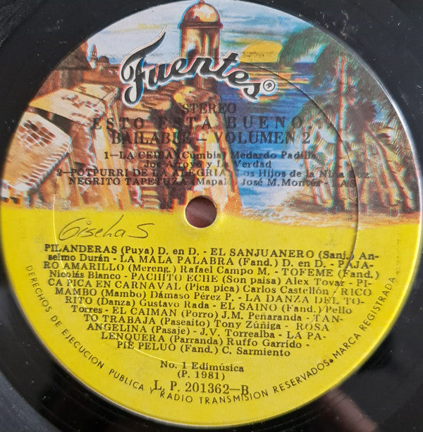 Various - Esto Esta Bueno Bailables Vol. 2 - LP