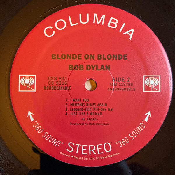Bob Dylan - Blonde On Blonde - LP