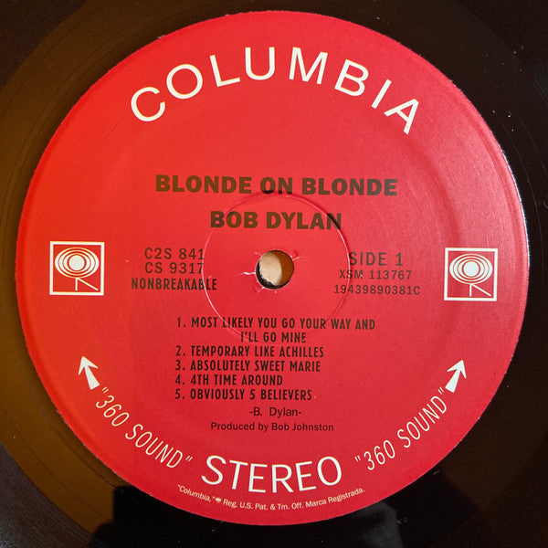 Bob Dylan - Blonde On Blonde - LP