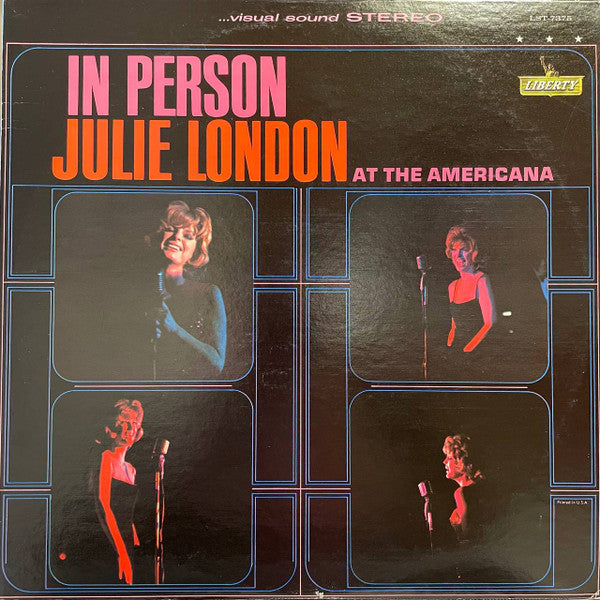 Julie London - In Person At The Americana - LP