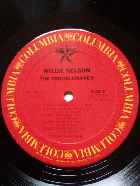 Willie Nelson - The Troublemaker - LP