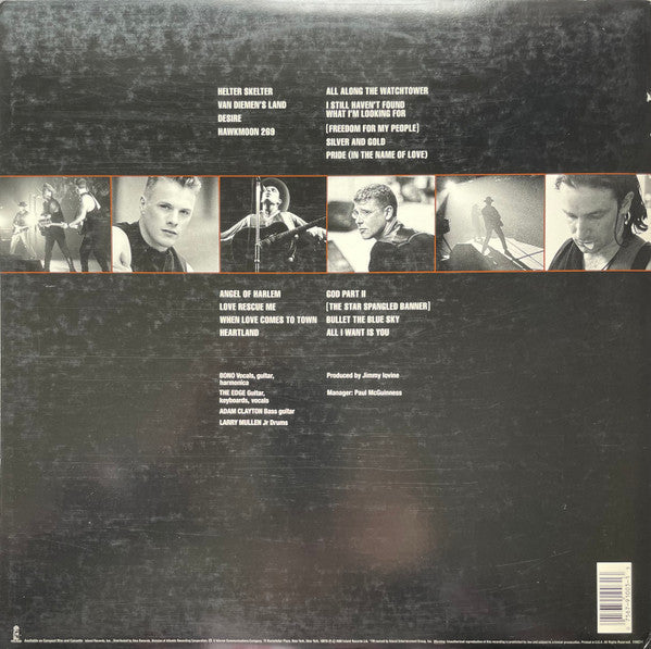 U2 - Rattle And Hum - LP