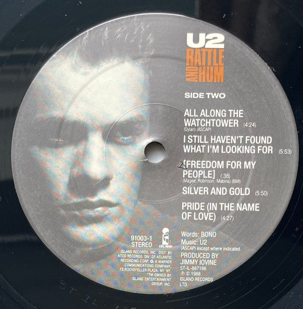 U2 - Rattle And Hum - LP