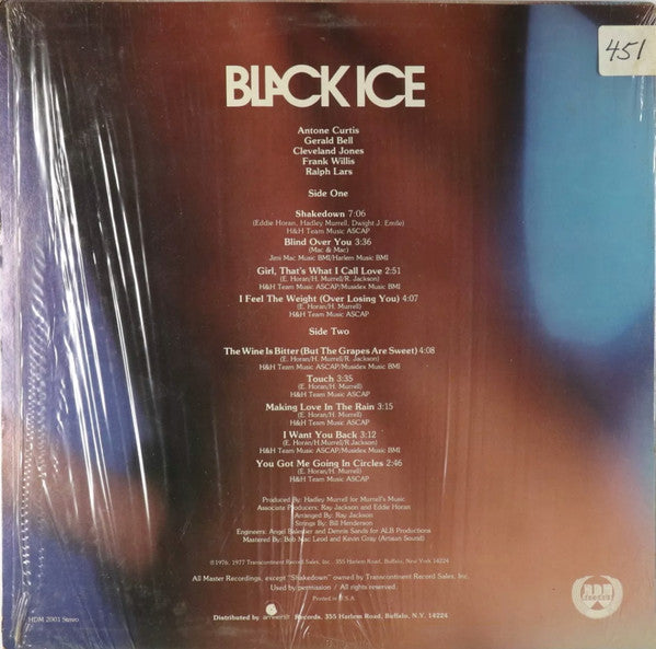Black Ice  - Black Ice - LP