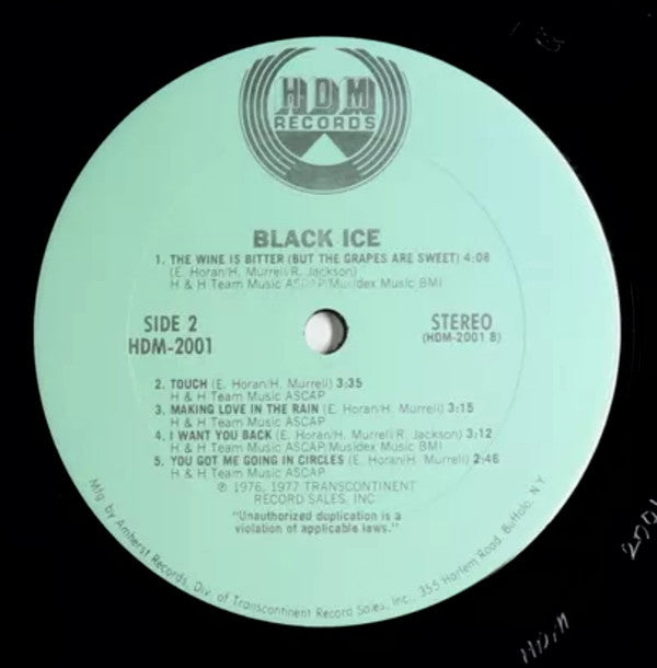 Black Ice  - Black Ice - LP