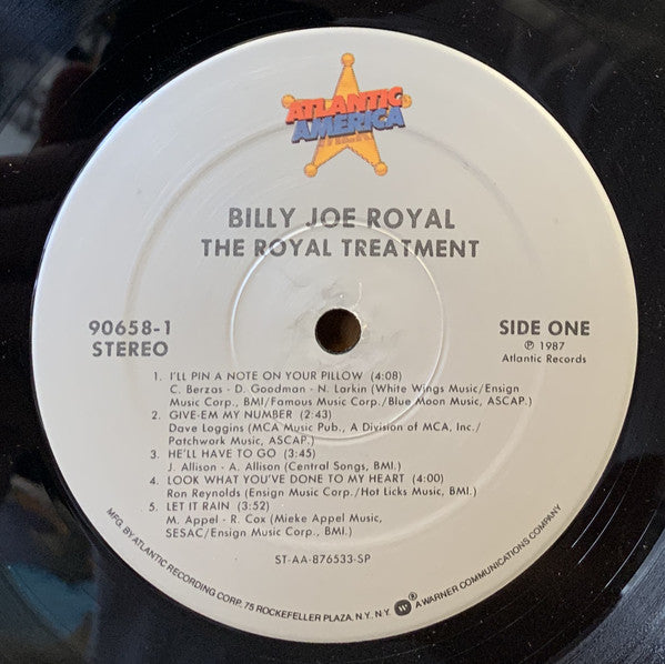 Billy Joe Royal - The Royal Treatment - LP