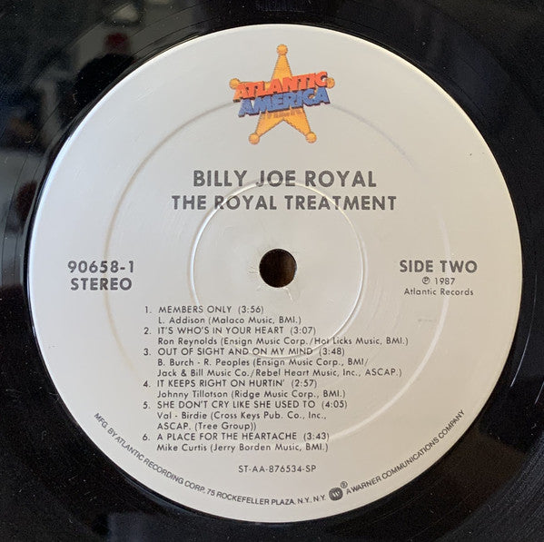 Billy Joe Royal - The Royal Treatment - LP
