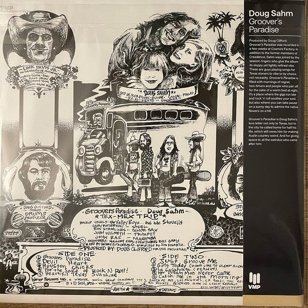 Doug Sahm - Groover's Paradise - LP