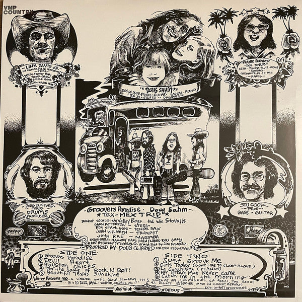 Doug Sahm - Groover's Paradise - LP