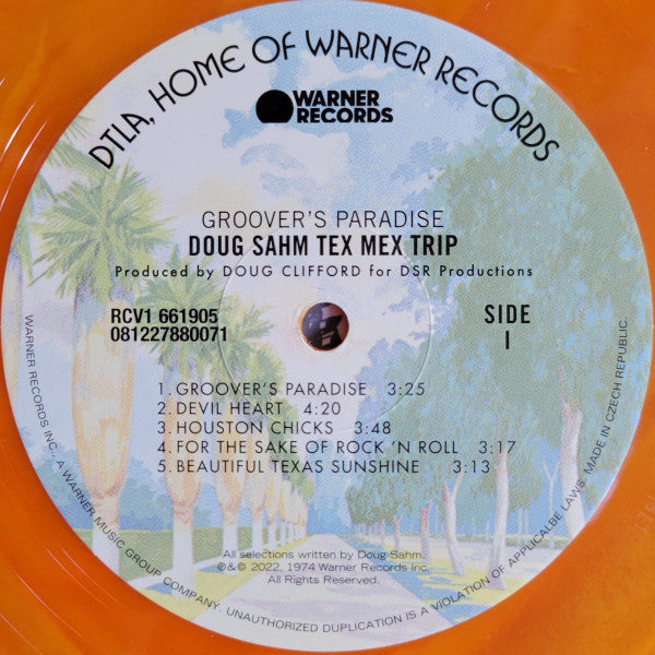 Doug Sahm - Groover's Paradise - LP