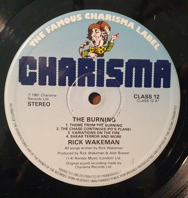 Rick Wakeman - The Burning (The Original Soundtrack Music From The Film) - LP
