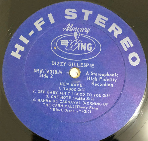 Dizzy Gillespie - New Wave! - LP