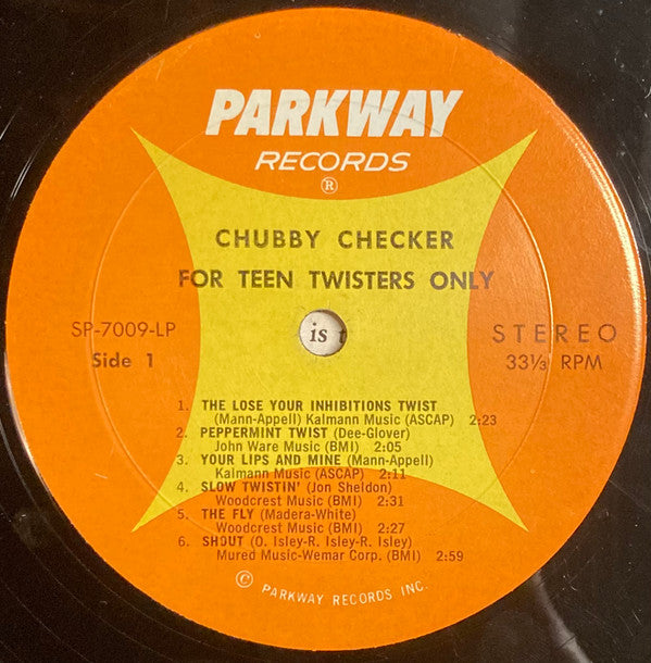 Chubby Checker - For 'Teen Twisters Only - LP