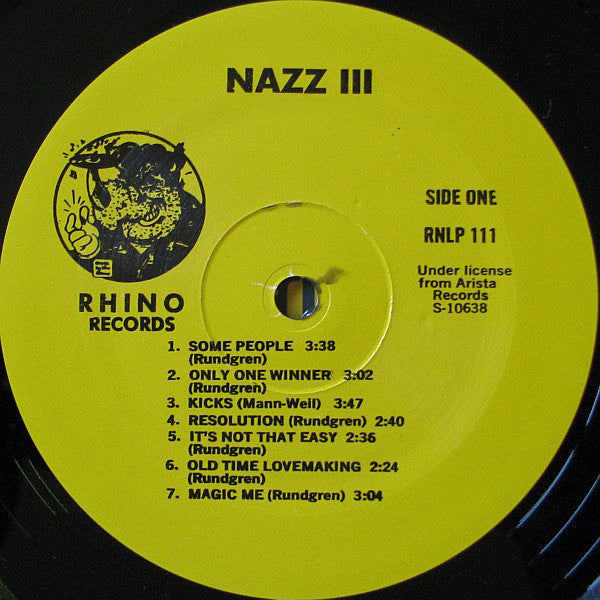 Nazz - Nazz III - LP