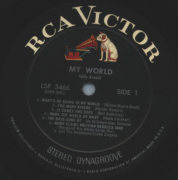 Eddy Arnold - My World - LP