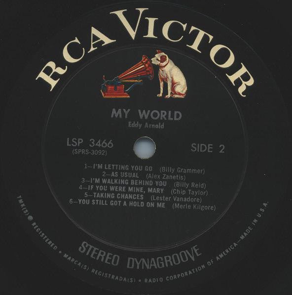 Eddy Arnold - My World - LP