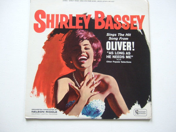 Shirley Bassey - Shirley Bassey Sings The Hit Song From Oliver! "As Long As He Needs Me" Plus Other Popular Selections - LP