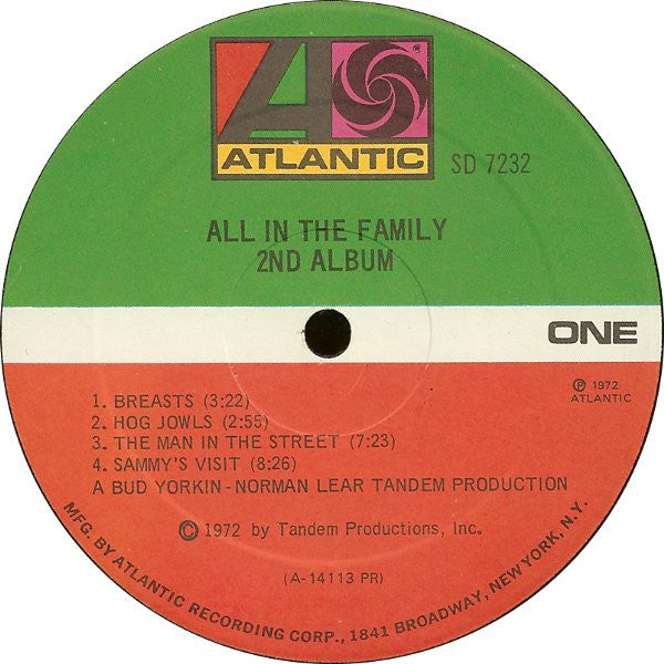 All In The Family* - 2nd Album - LP