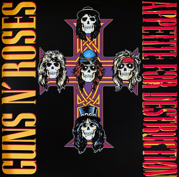 Guns N' Roses - Appetite For Destruction - LP