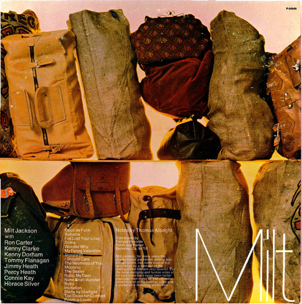 Milt Jackson - Opus De Funk - LP