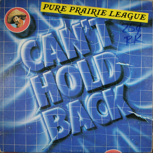 Pure Prairie League - Can't Hold Back - LP
