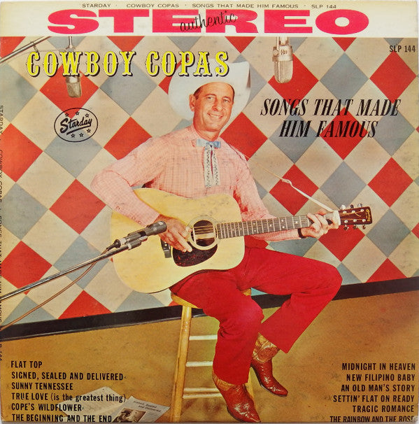 Cowboy Copas - Songs That Made Him Famous - LP
