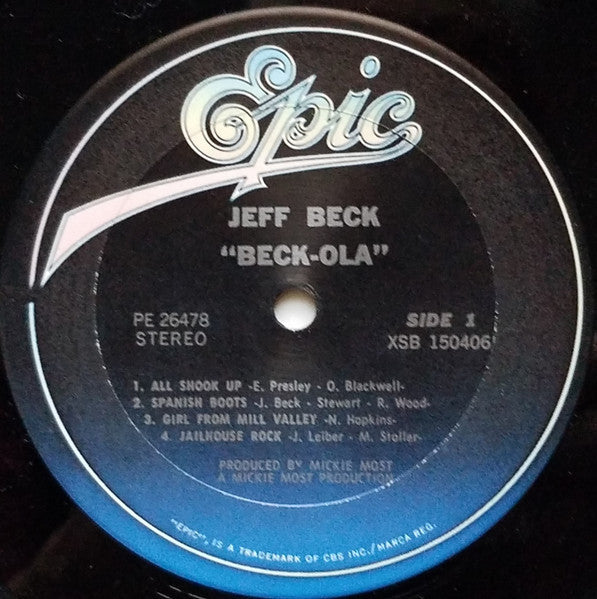 The Jeff Beck Group* - Beck-Ola - LP
