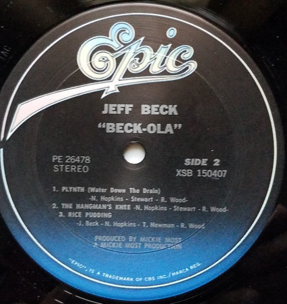 The Jeff Beck Group* - Beck-Ola - LP