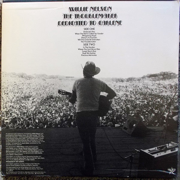 Willie Nelson - The Troublemaker - LP
