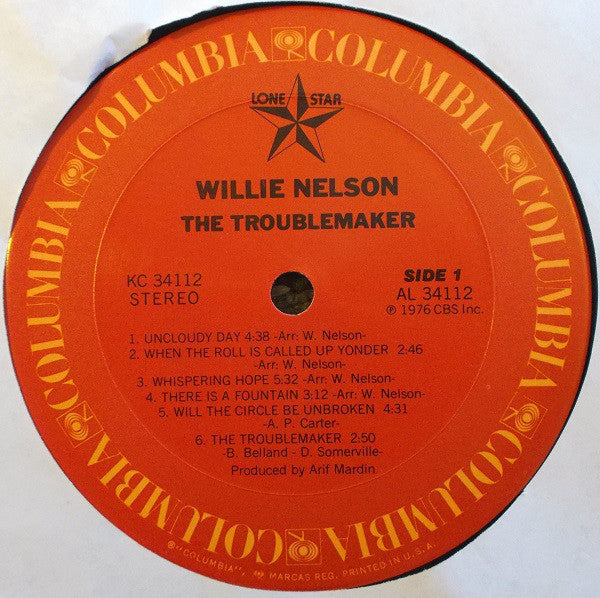 Willie Nelson - The Troublemaker - LP