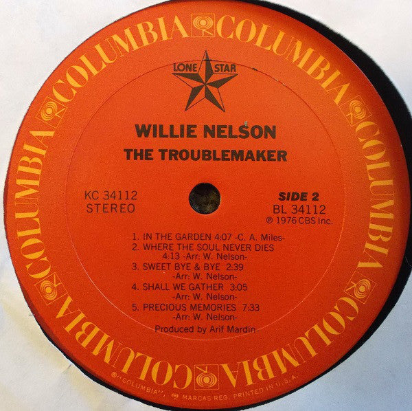 Willie Nelson - The Troublemaker - LP