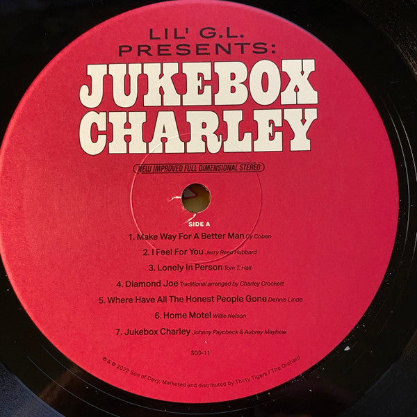 Charley Crockett - Lil' G.L. Presents: Jukebox Charley - LP