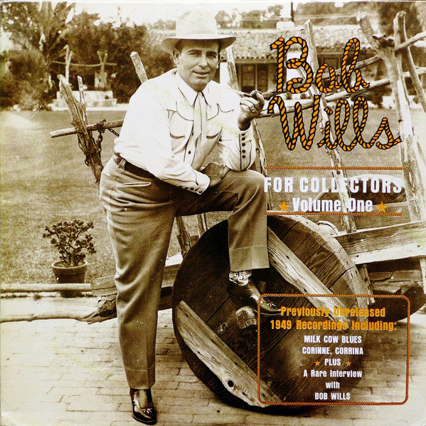 Bob Wills - For Collectors Volume One - LP