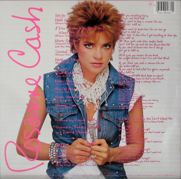 Rosanne Cash - Rhythm And Romance - LP