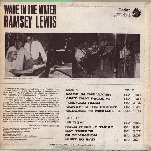Ramsey Lewis - Wade In The Water - LP