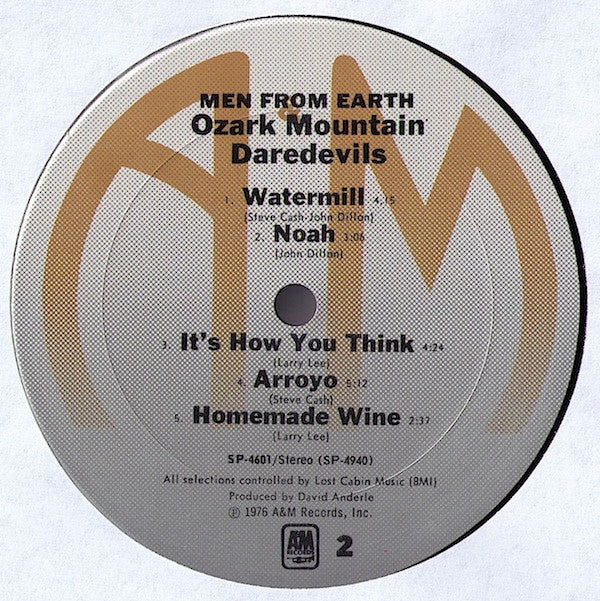 The Ozark Mountain Daredevils - Men From Earth - LP