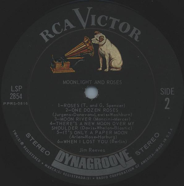 Jim Reeves - Moonlight And Roses - LP