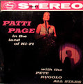 Patti Page With Pete Rugolo And His Orchestra* - In The Land Of Hi-Fi - LP